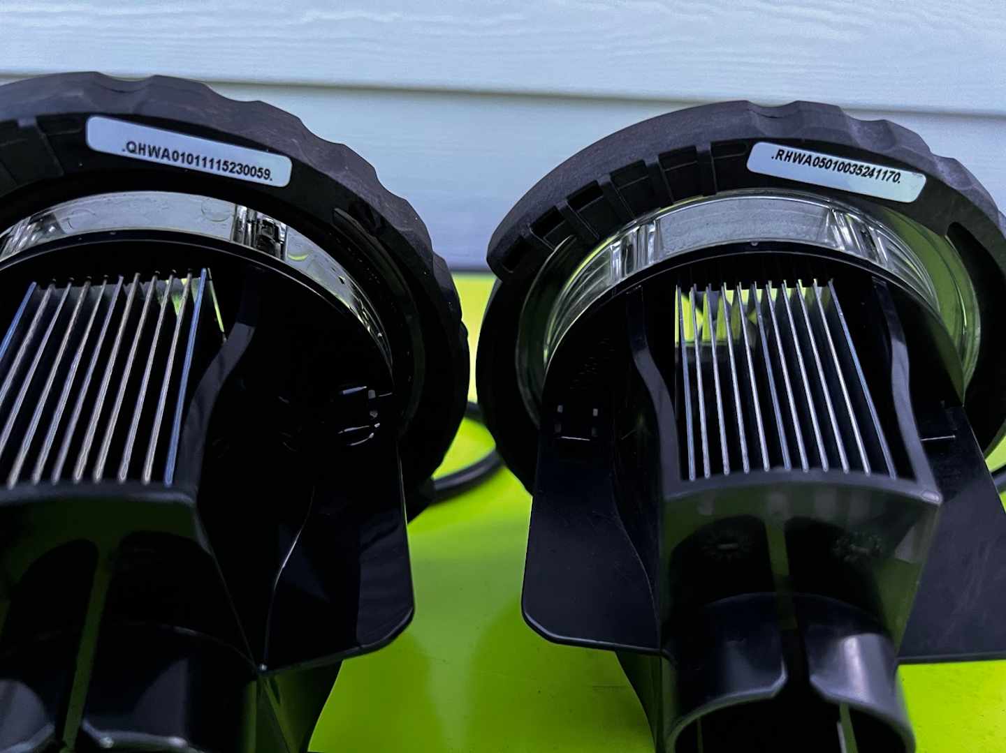 Salt chlorine generator cell and control unit installed on pool equipment pad in Oak Island, NC